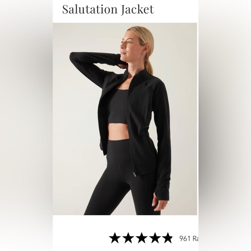 NWT Athleta Salutation Jacket